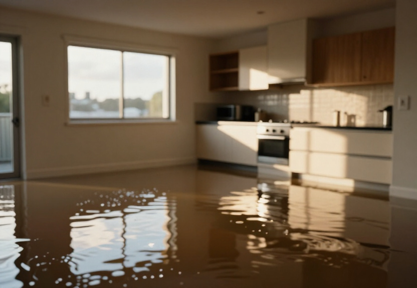 Commercial space in Wentworth Point with flood damage